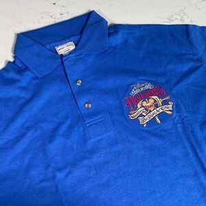 NWOT Vintage Disney High Seas Adventure Polo Shirt  Cruise Cast XL‎